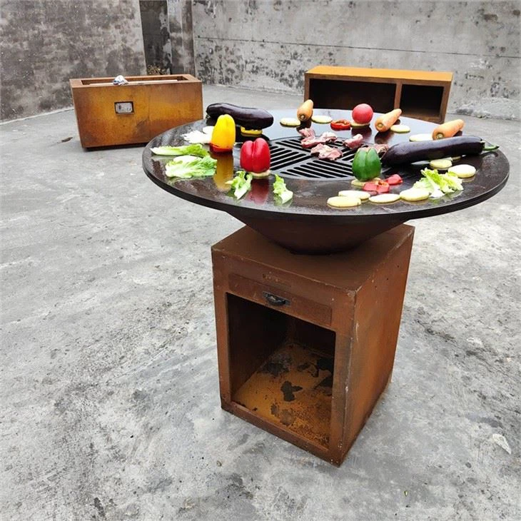 Large Cooking Area Barbecue Smoker