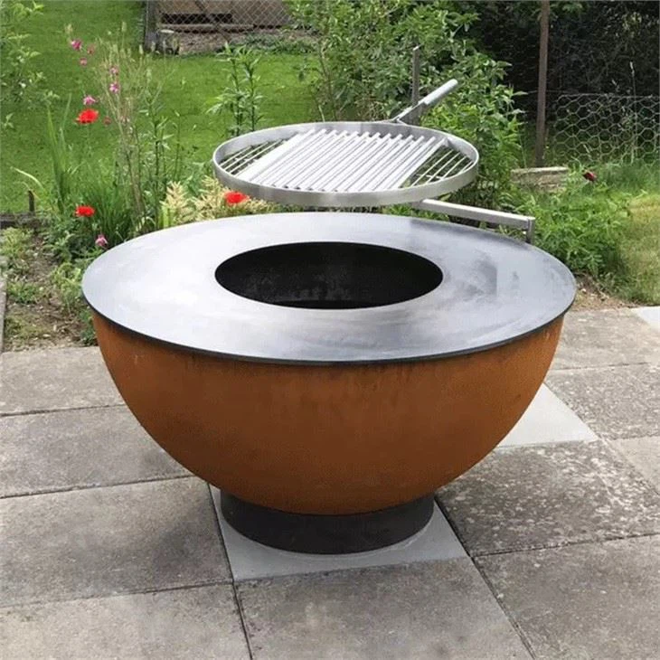 Barbecue In Garden