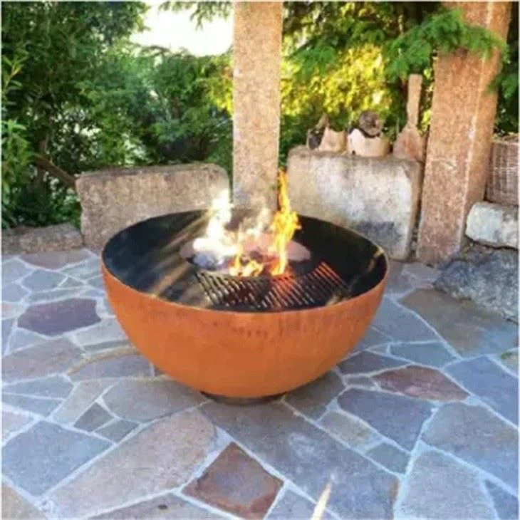 Barbecue In Garden