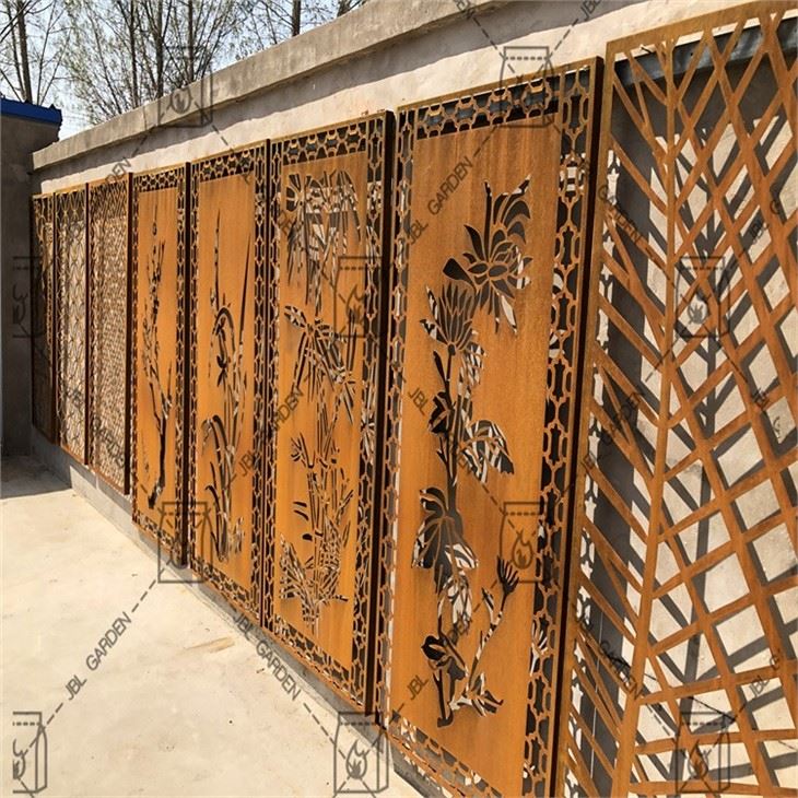 Corten Steel Panels For Indoor & Outdoor