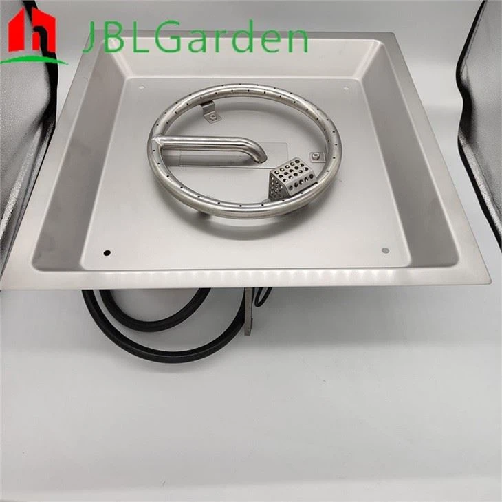 Natural Gas Outdoor Firepit Pan