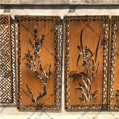 لوحة حديقة الديكور في الهواء الطلق