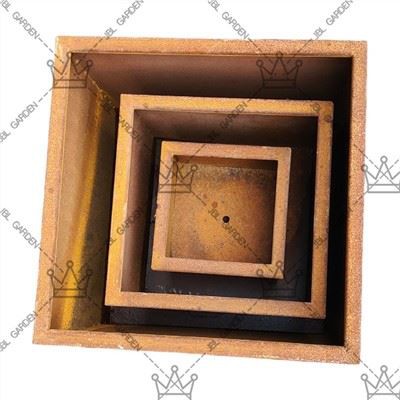 صناديق الحديقة الطويلة
