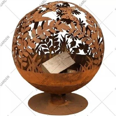 كرة حفرة النار المعدنية