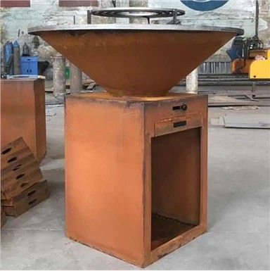 Firepit الخشب في الهواء الطلق