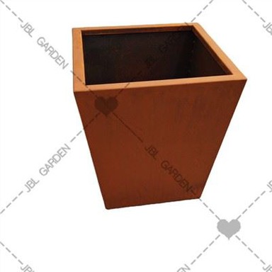 صندوق الغراس المستطيل في الهواء الطلق