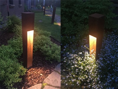 مناطق الجلوس في الهواء الطلق أضواء بولارد