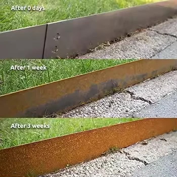 Custom Corten Steel Garden Edging