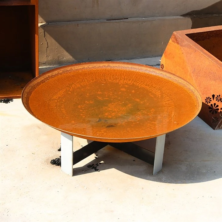 Custom Steel Brazier Fire Pit