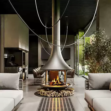 Ethanol Hanging Fire Pit