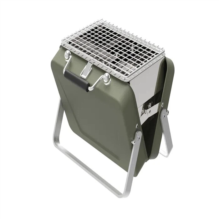 Folding Briefcase Shape Outdoor Barbecues