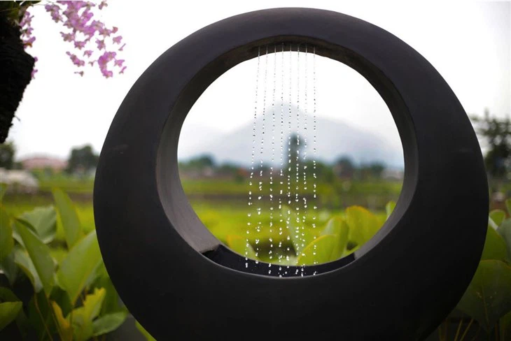 Garden Corten Steel Water Fountain