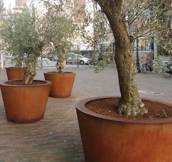 Garden Outdoor Raised Corten Steel Planter