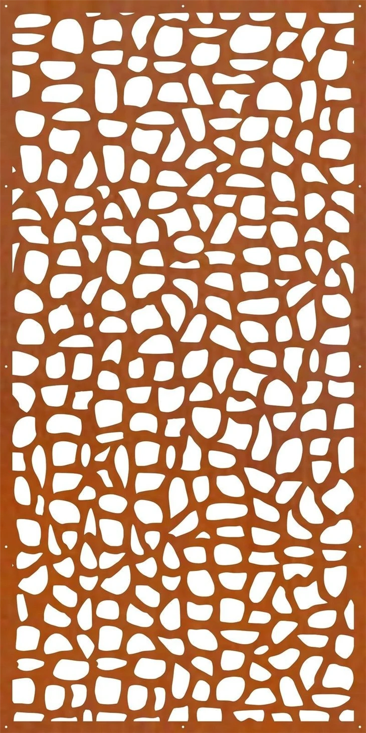 Modular Decorative Corten Steel Panels