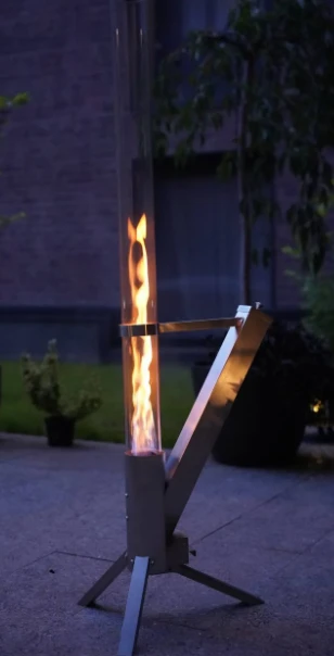 Outdoor Use Smokeless Pellet Heater