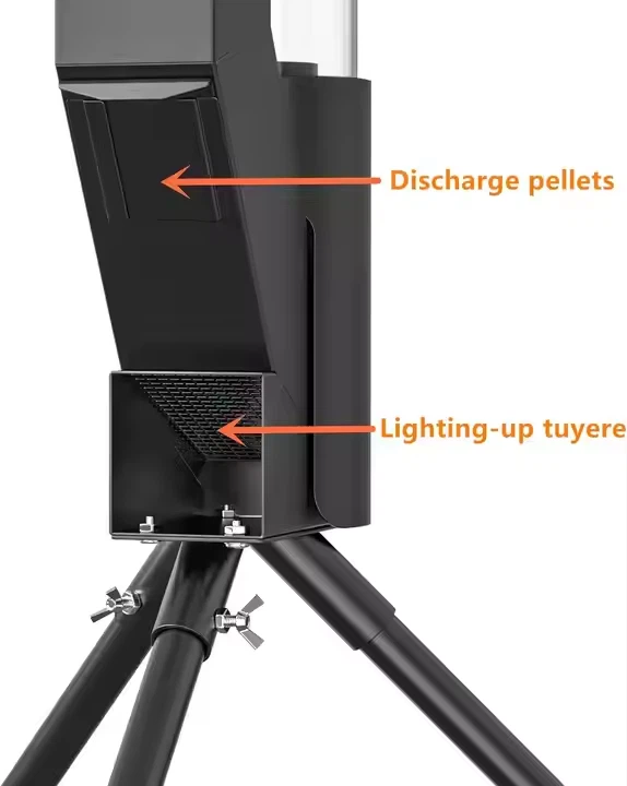 Pellet Stove Fire Heating