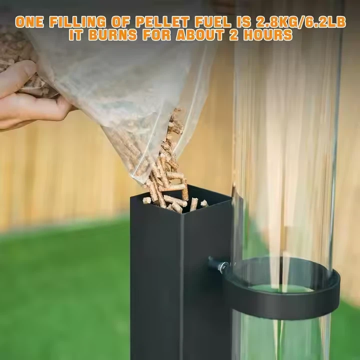 Pellet Stove Fire Heating