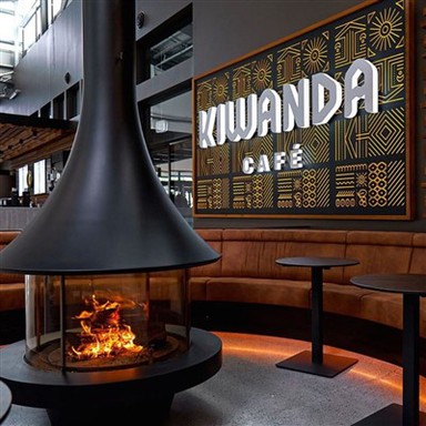 المواقد المثبتة على السقف