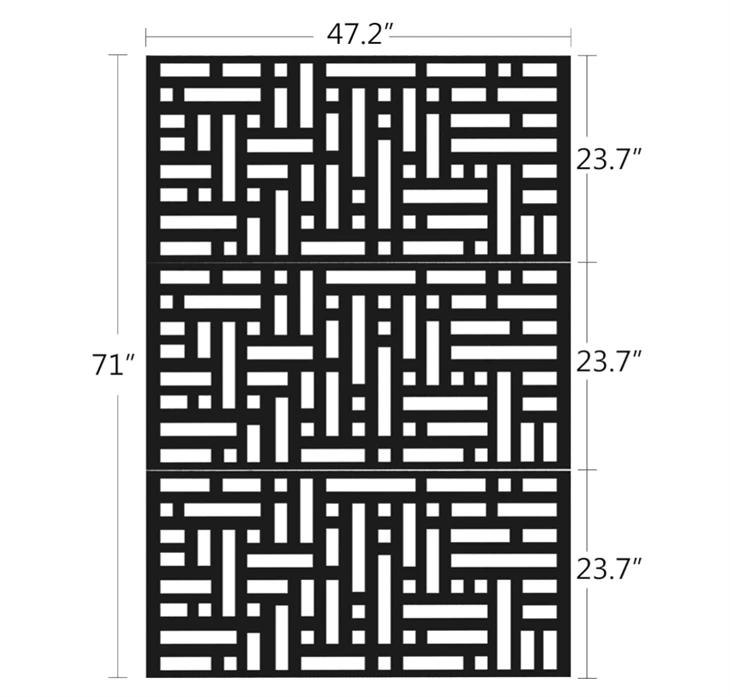 Unique Design Panel Screen