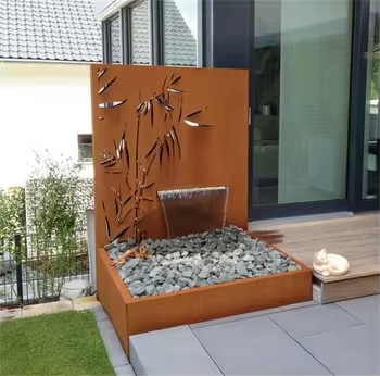 Welding Steel Water Feature