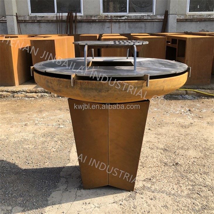 Grill in Corten Steel